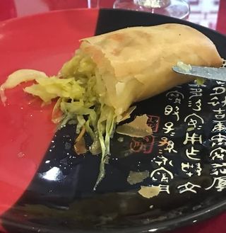 1 Rollito de primavera