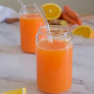 Zumo zanahoria y naranja