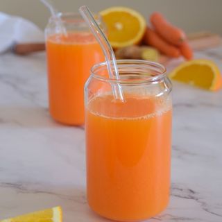 Zumo zanahoria y naranja
