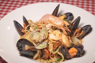 Spaghetti de marisco