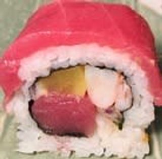 103A. Atún con Gamba uramaki(8 piezas)