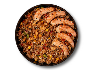 Рис з креветками