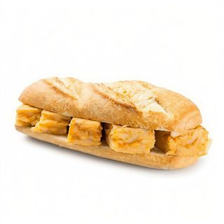 Bocadillo De Tortilla Con Magra