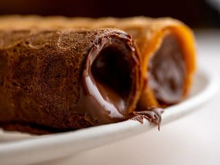 Трубочка з шоколадом