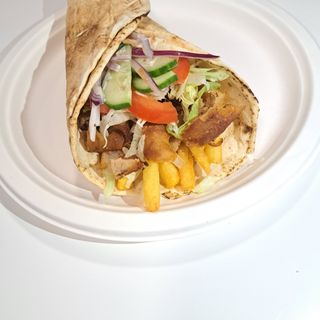 Shaorma de vită mare