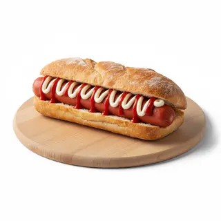 Panino con wurstel