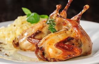 Caille Et Ses Petits Légumes 