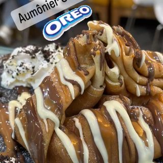 crêpe aumônière oreo