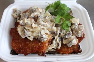 Деруни з грибами (250/50г)