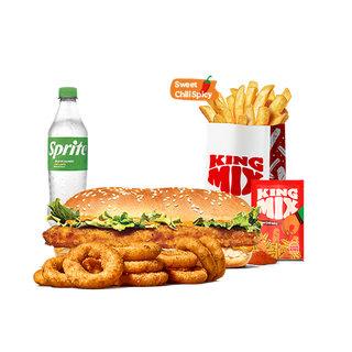 Menú Long Spicy + Complemento + King MiX Sweet Chilli