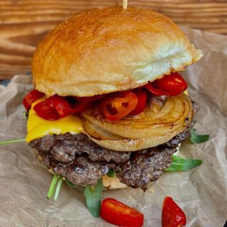 Jalapeno burger
