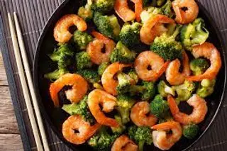 Brocolis Crevettes