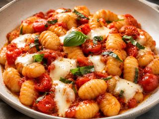 Gnocchi di patate al pomodoro e mozzarella