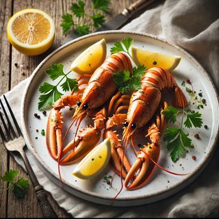 Škampi s grila ili na buzaru 1.kg