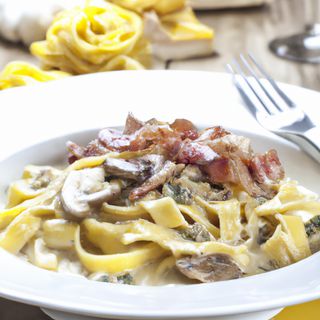 Tagliatelle Con Setas