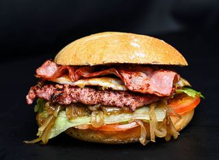 Hamburguesa New Dinamita