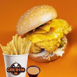 Hrskavi pileći burger DOM