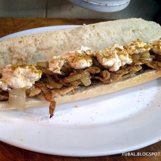 Menú Bocadillo Africano De Pollo