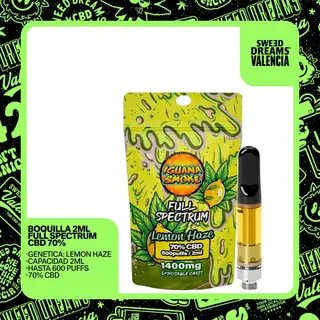 Boquilla Vaper Lemon Haze CBD 70% 2Ml