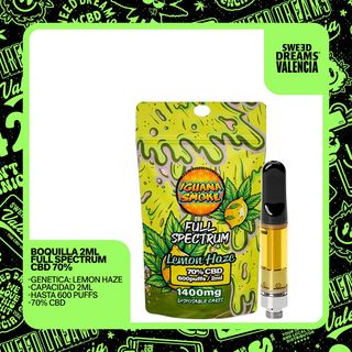 Boquilla Vaper Lemon Haze CBD 70% 2Ml