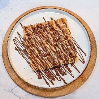 Classic waffle Nutella