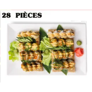  MENU H 28 pièces   