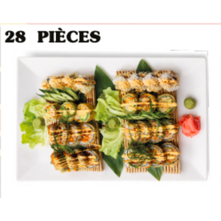  MENU H 28 pièces   