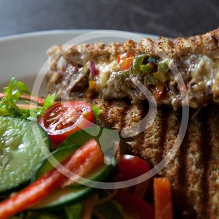 Grilled Steak and Cheese Sandwich
