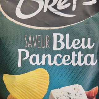 Patatas fritas QUESO AZUL Y PANCETA