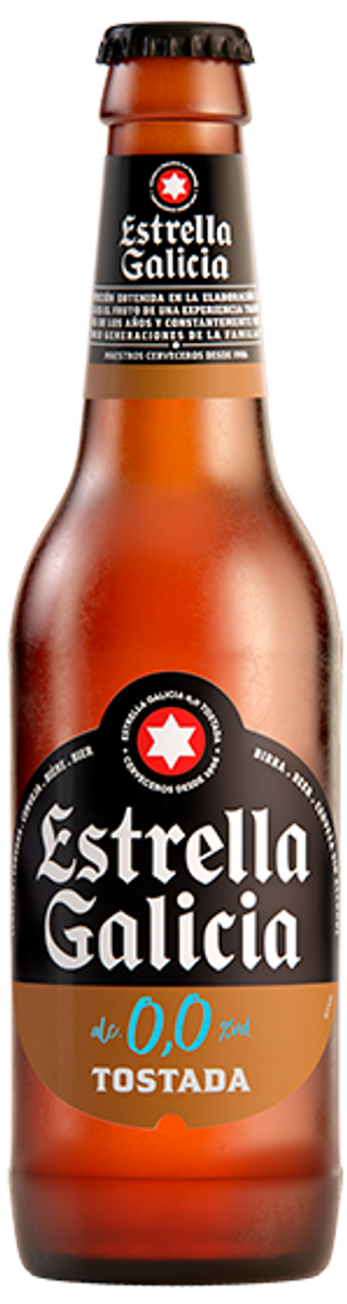 Estrella Galicia "0" Tostada 0.33