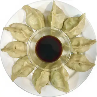 Jiaozi chinos a la plancha (10 uds.) 饺子