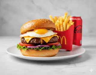 Menú Huevo Burger