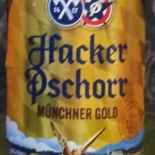 Hacker Pschorr Munchner gold