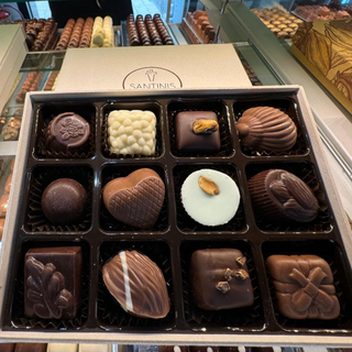 Caja Blanca Santinis Pequeña (12 Ud)