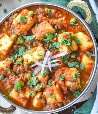 Matar Paneer
