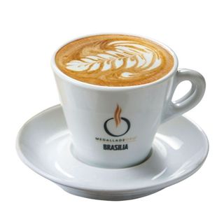 Café con leche tamaño grande