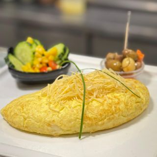 Omelette Dinde et Fromage