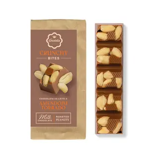 Crunchy Bites - Chocolate de Leite com Amendoim Torrado