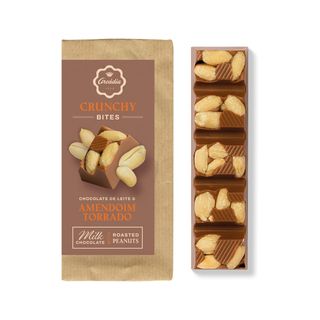 Crunchy Bites - Chocolate de Leite com Amendoim Torrado