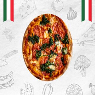 Szpinakowa Pizza 40 cm