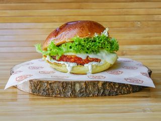 Hamburguesa La Arepa