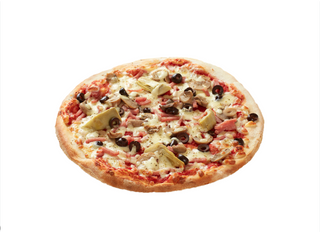 Pizza 4 estaciones (33 cm.)