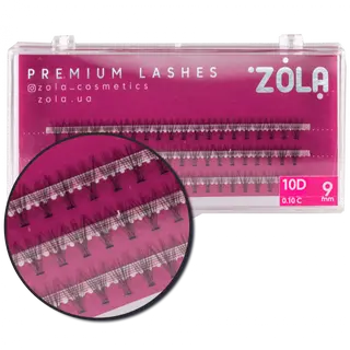 Zola Вії-пучки 10d 9 Mm