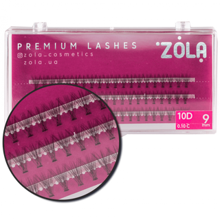 Zola Вії-пучки 10d 9 Mm
