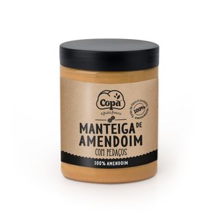 Manteiga de Amendoim c/pedaços 340g