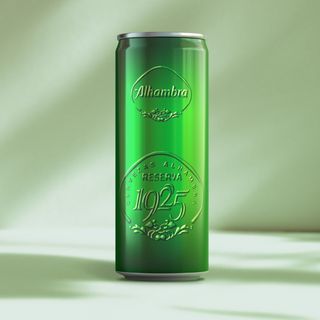 Alambra verde lata (330ml)