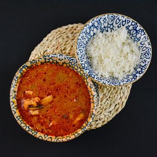 Том-Ям с креветками