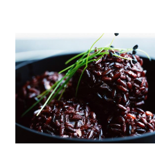 32b. Riso nero saltato con pollo