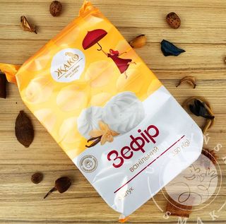 Zefir “Smile” z nadzeniem o smaku waniliowym 300g