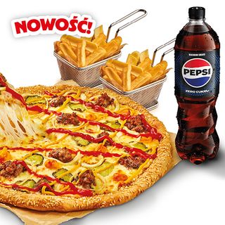 PIZZA CHEESEBURGER SET